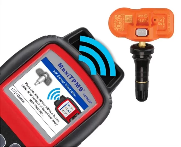 دستگاه تعریف سنسور TPMS + عیب یابی