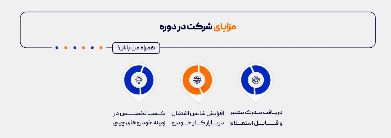 مزایای شرکت در دوره برق و انژکتور خودروهای چینی