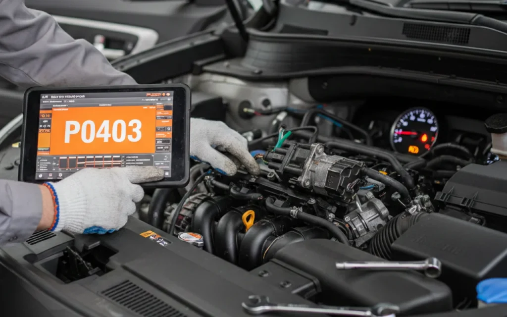 کد خطای P0403