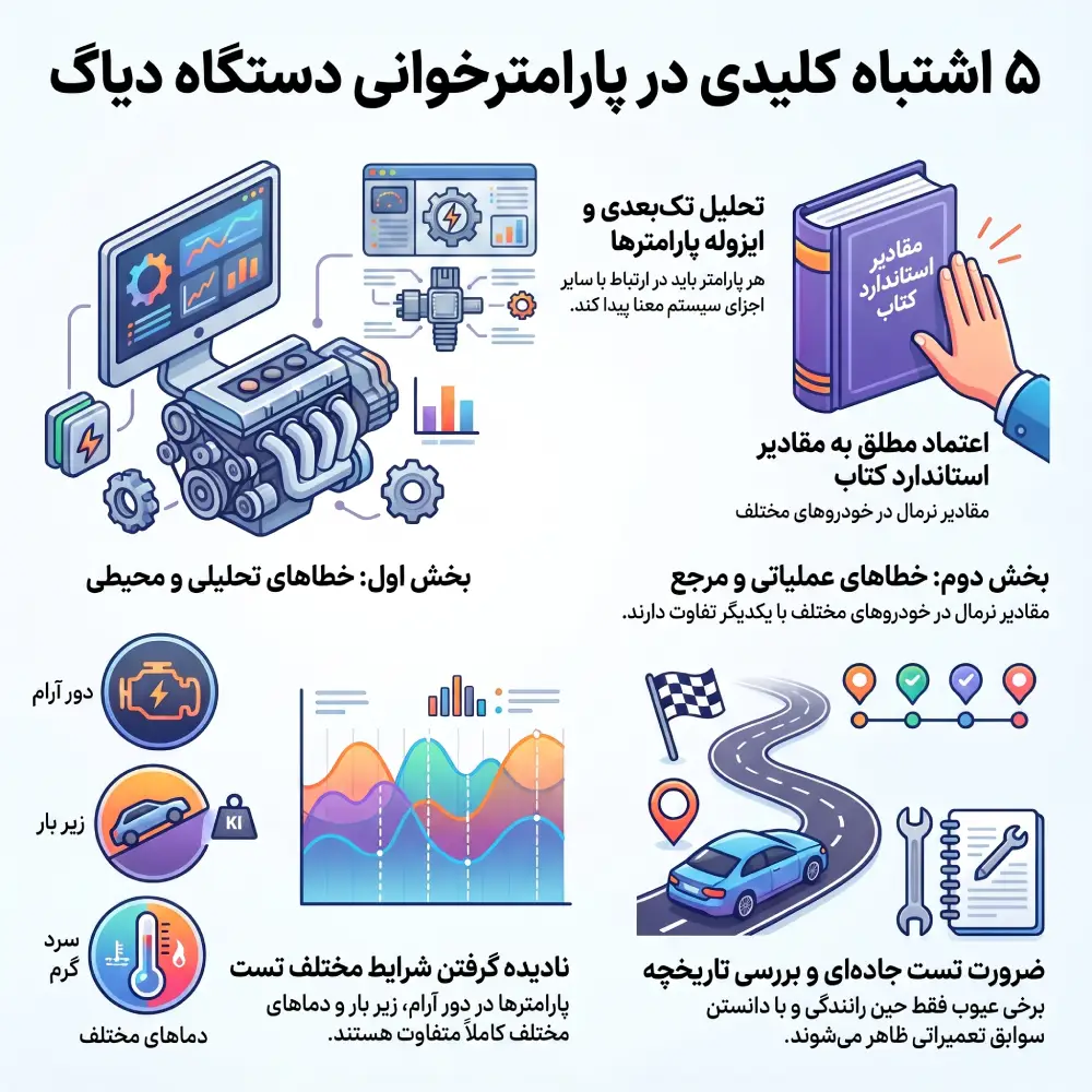 اشتباهات رایج در پارامترخوانی