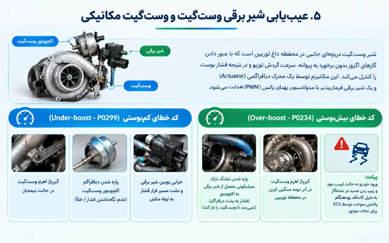 ۵. عیب‌یابی شیر برقی وست‌گیت و وست‌گیت مکانیکی